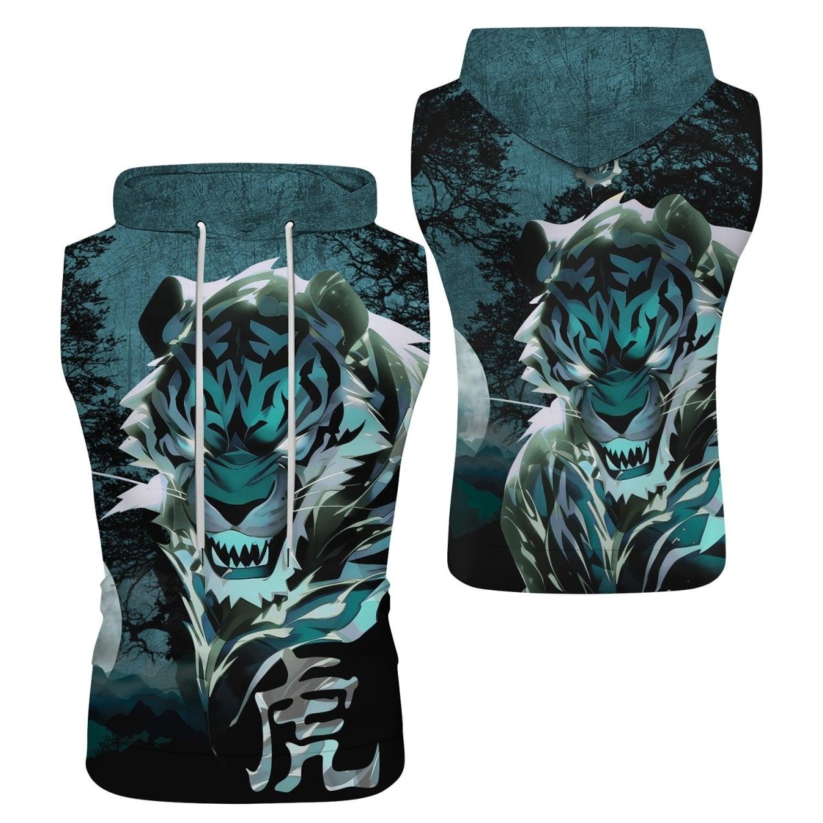 Legend Tiger Soul Sleeveless Pullover & Zip Hoodie - BattleFitGear