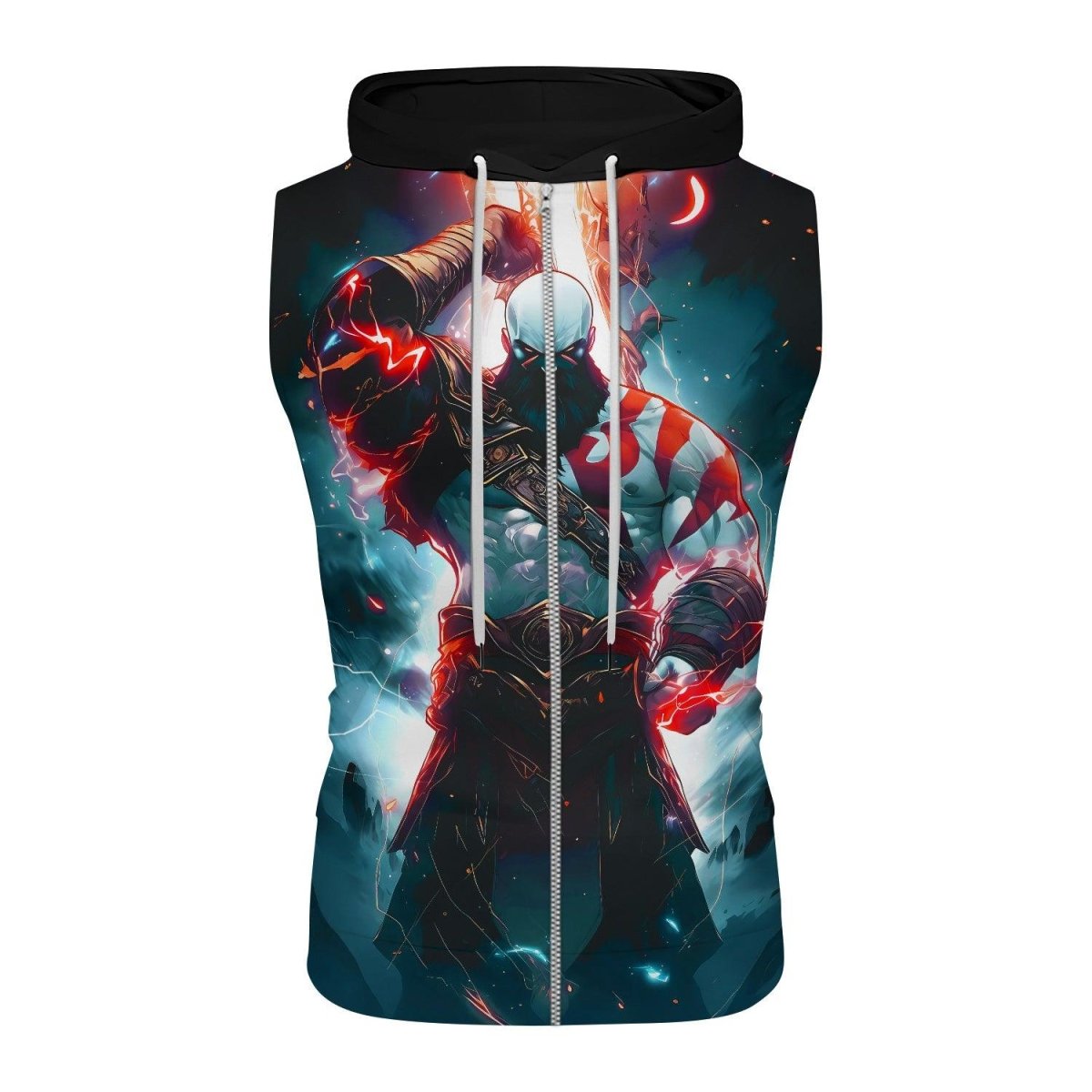 God Of War Sleeveless Pullover & Zip Hoodie - BattleFitGear