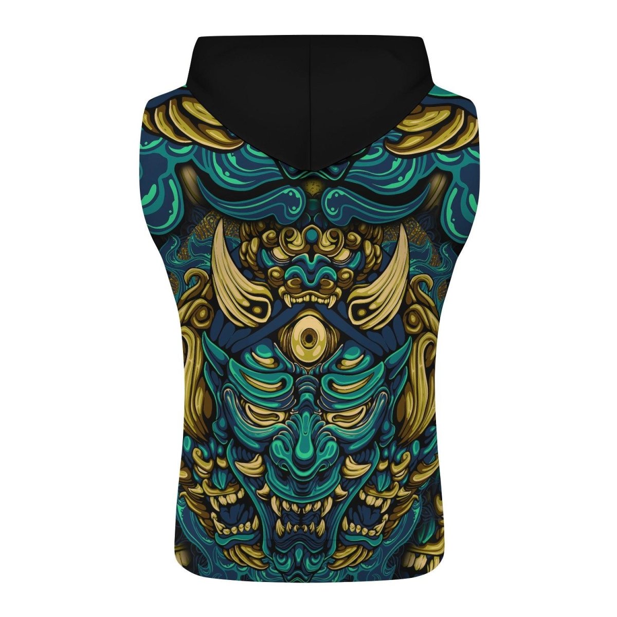 Seven Eye Oni Sleeveless Pullover & Zip Hoodie - BattleFitGear