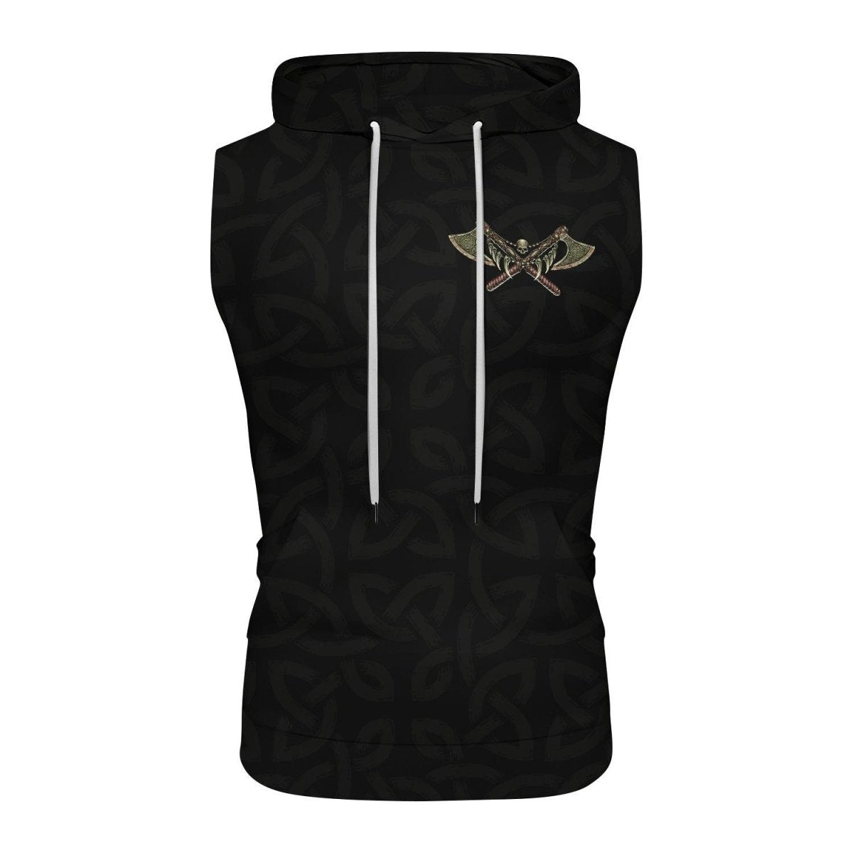 Berserker Warrior Sleeveless Pullover & Zip Hoodie - BattleFitGear