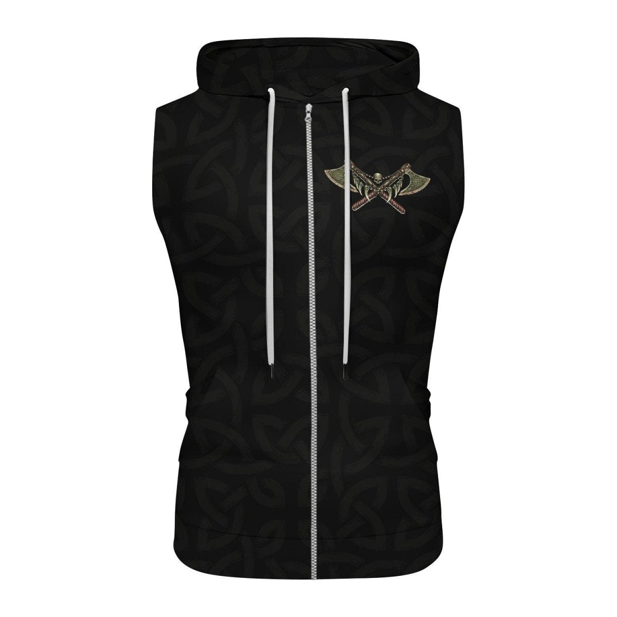 Berserker Warrior Sleeveless Pullover & Zip Hoodie - BattleFitGear