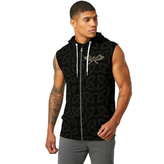 Berserker Warrior Sleeveless Pullover & Zip Hoodie - BattleFitGear