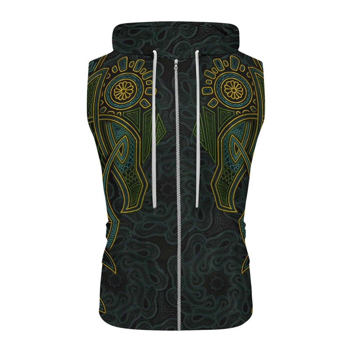 Viking Wildlife Natural Sleeveless Pullover & Zip Hoodie - BattleFitGear