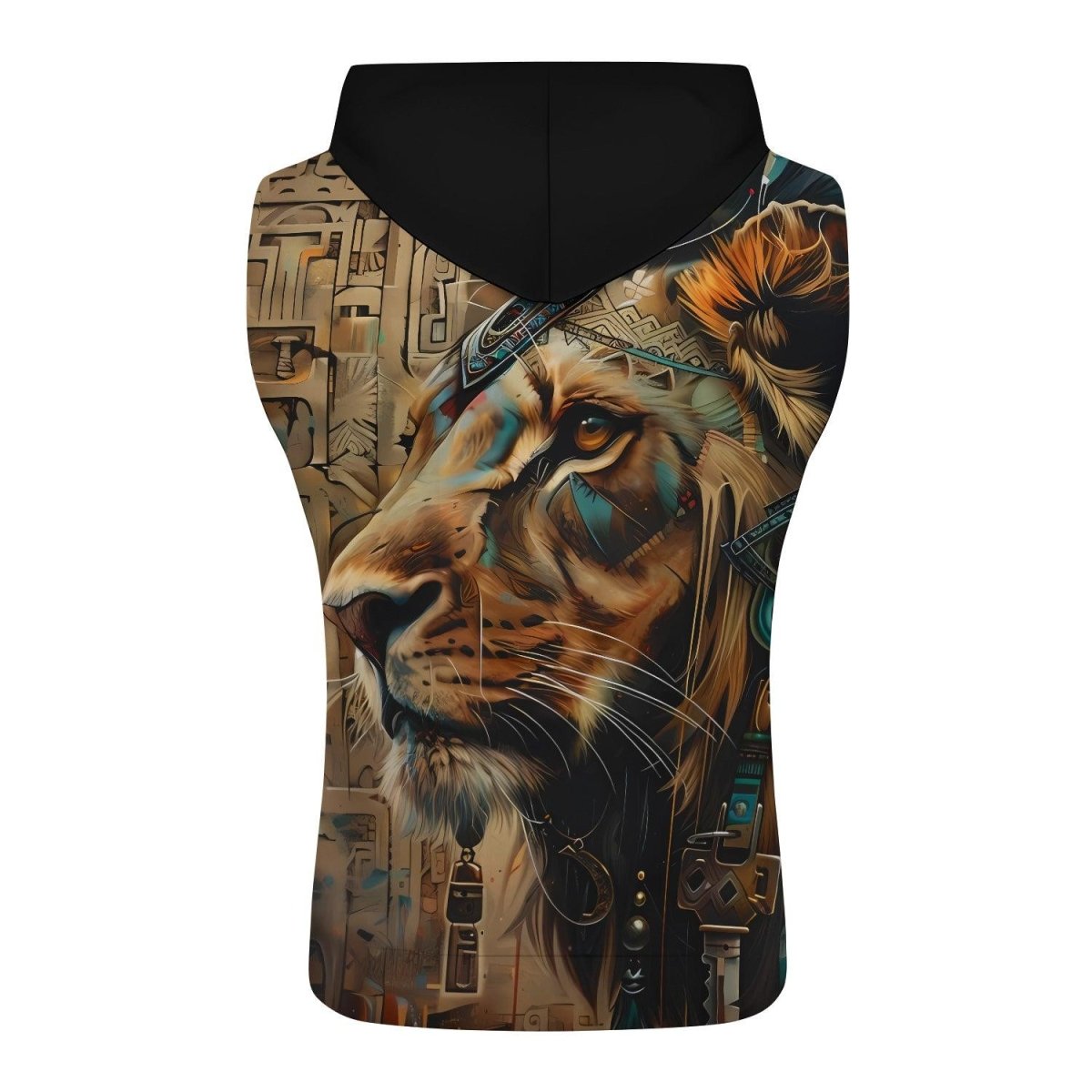 Acient Lion Sleeveless Pullover & Zip Hoodie - BattleFitGear