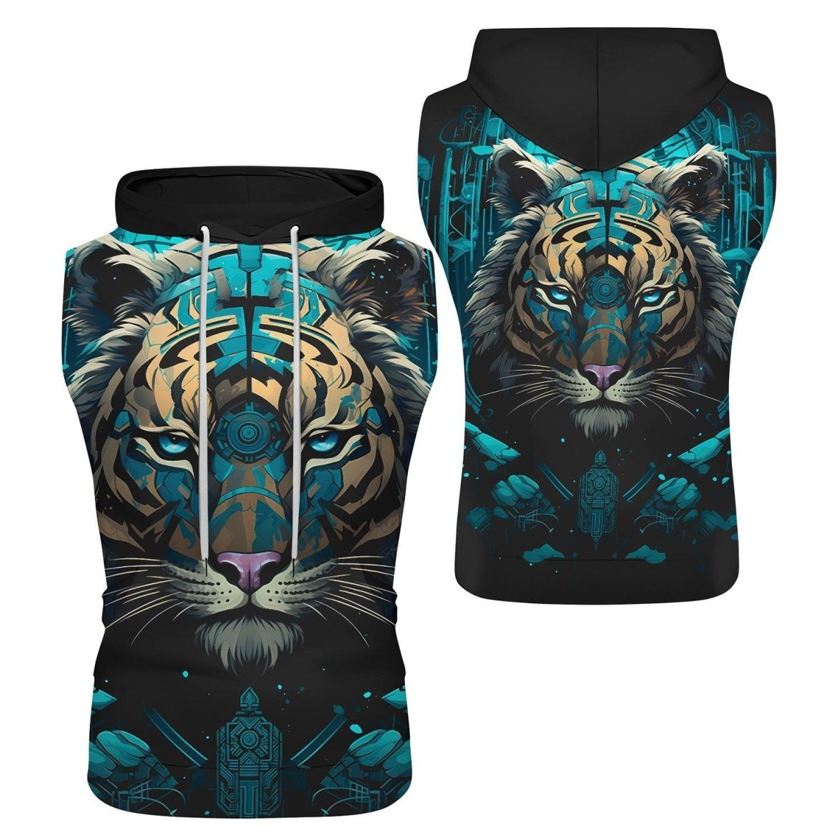 Tiger Light Sleeveless Pullover & Zip Hoodie - BattleFitGear