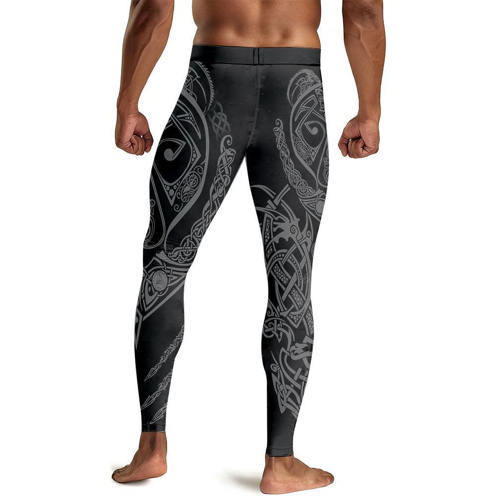 Viking Berserker Men's Compression Leggings