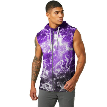 Zodiac Sagittarius Sleeveless Pullover & Zip Hoodie - BattleFitGear