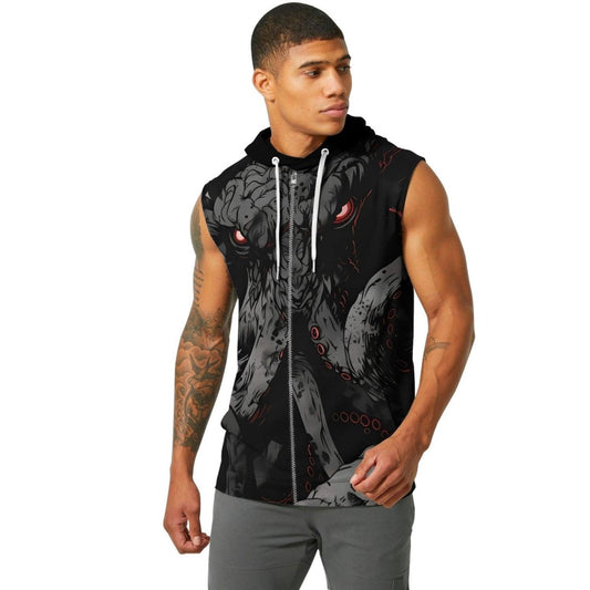 Darkness Cthulhu Sleeveless Pullover & Zip Hoodie - BattleFitGear