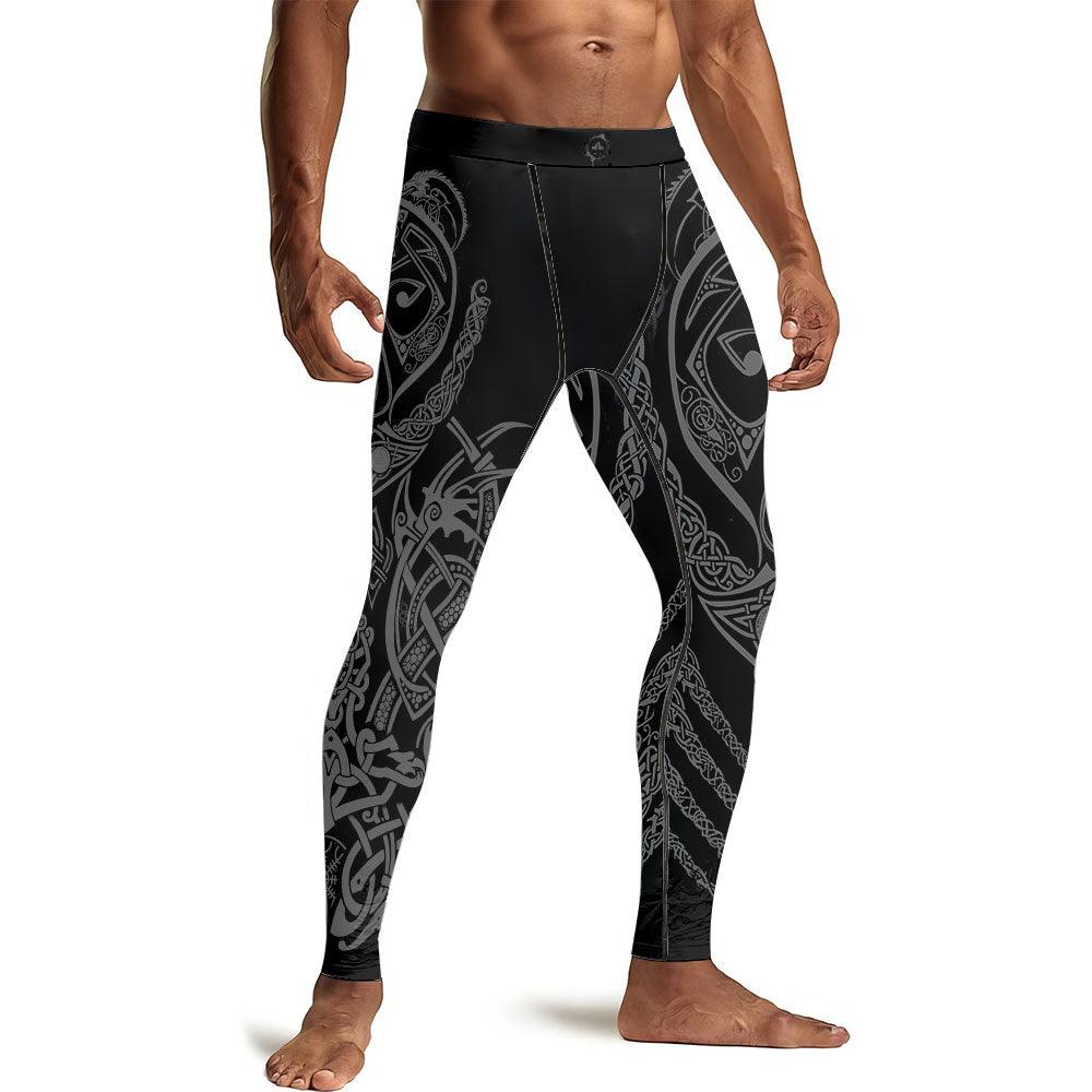 Viking Berserker Men's Compression Leggings