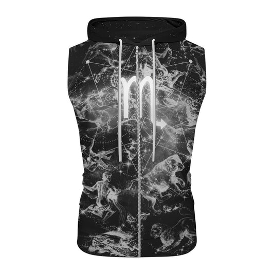 Zodiac Scorpio Sleeveless Pullover & Zip Hoodie - BattleFitGear