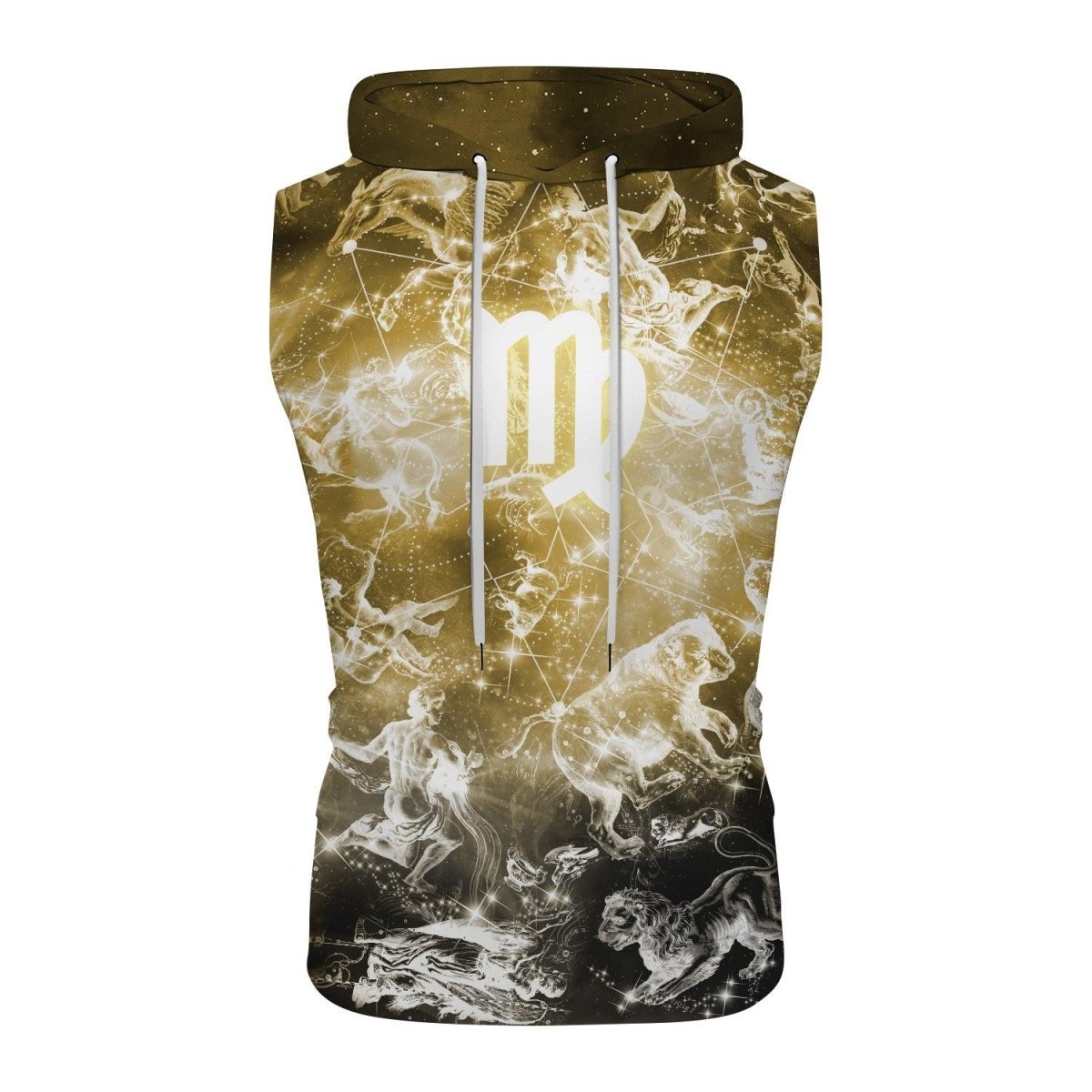 Zodiac Virgo Sleeveless Pullover & Zip Hoodie - BattleFitGear