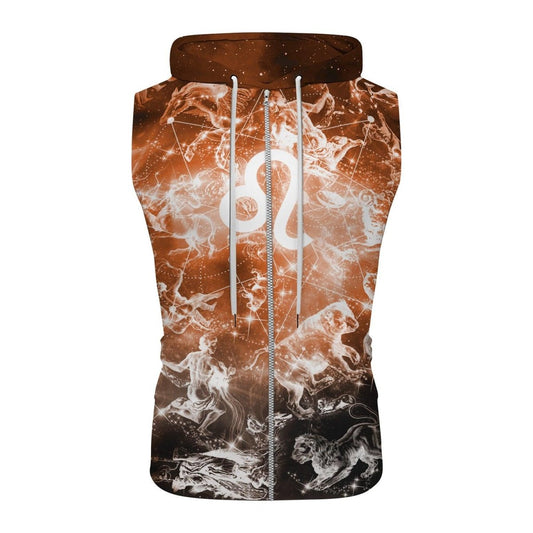 Zodiac Leo Sleeveless Pullover & Zip Hoodie - BattleFitGear