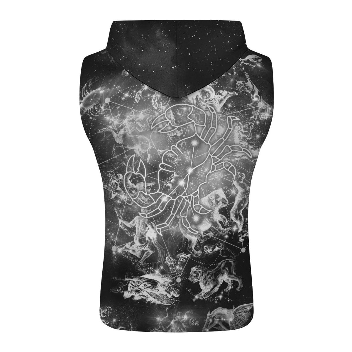 Zodiac Cancer Sleeveless Pullover & Zip Hoodie - BattleFitGear