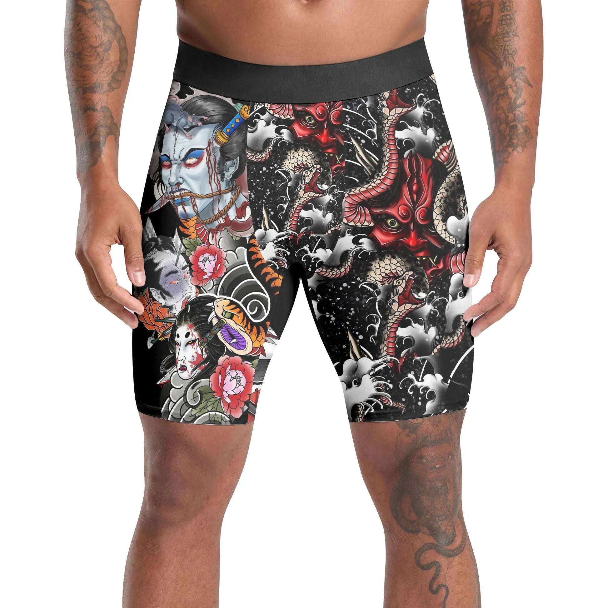 Abyssal Oni Compression Shorts