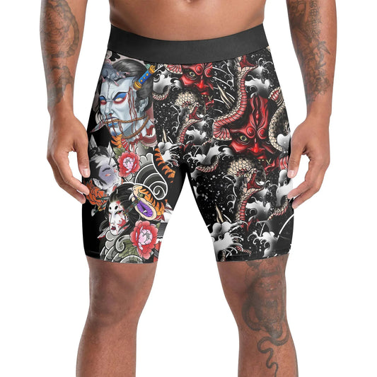 Abyssal Oni Compression Shorts