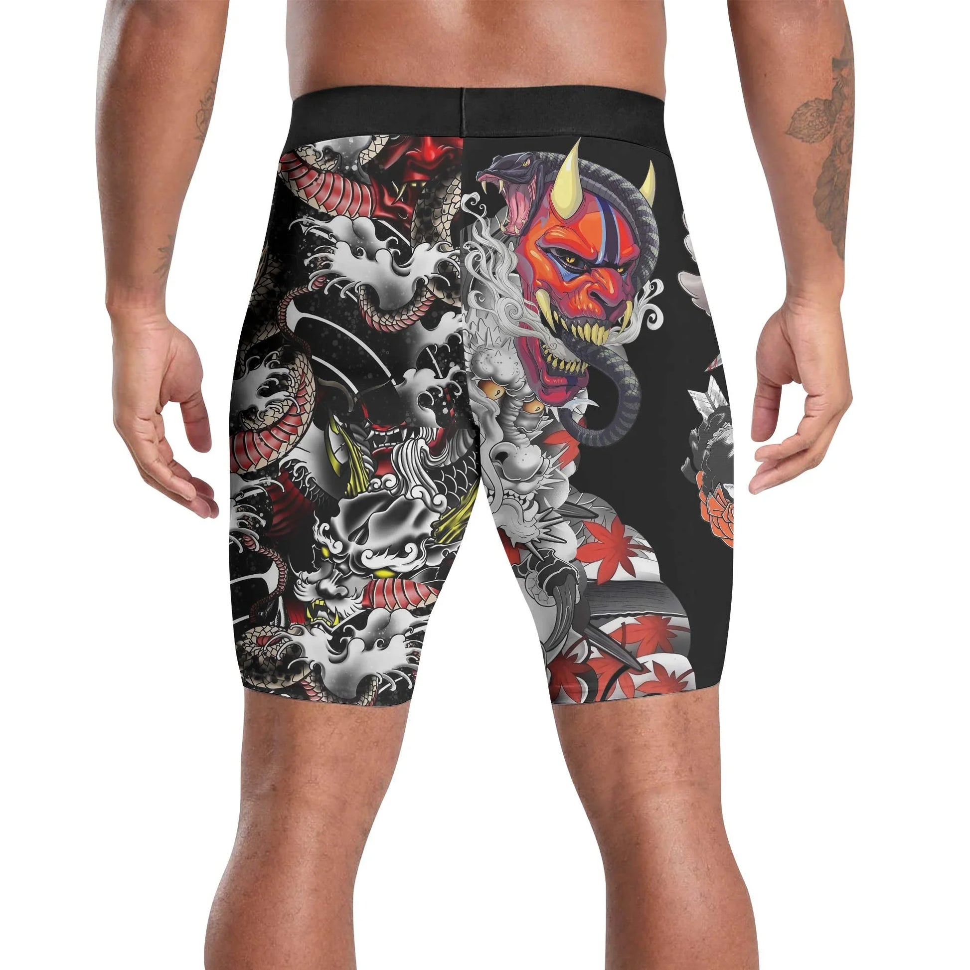 Abyssal Oni Compression Shorts