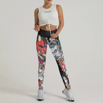 Abyssal Oni Leggings