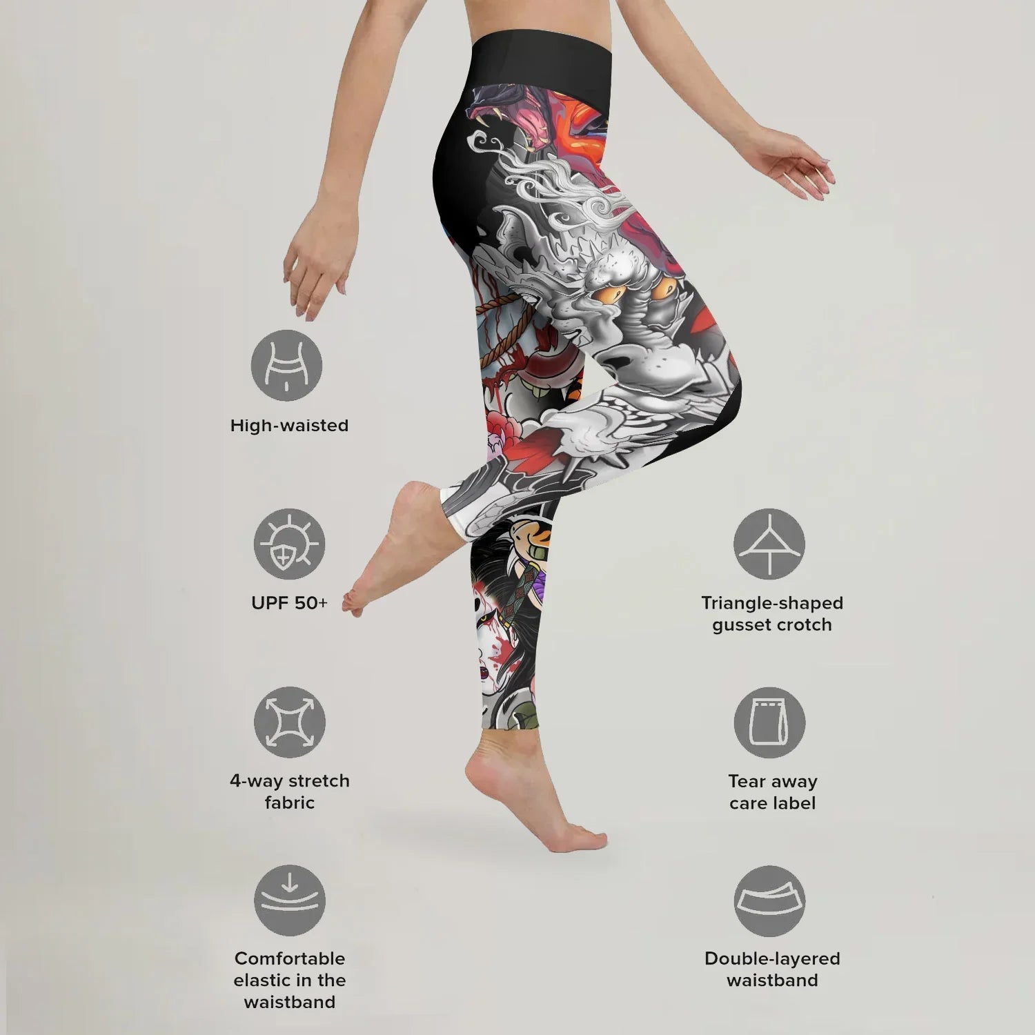 Abyssal Oni Leggings