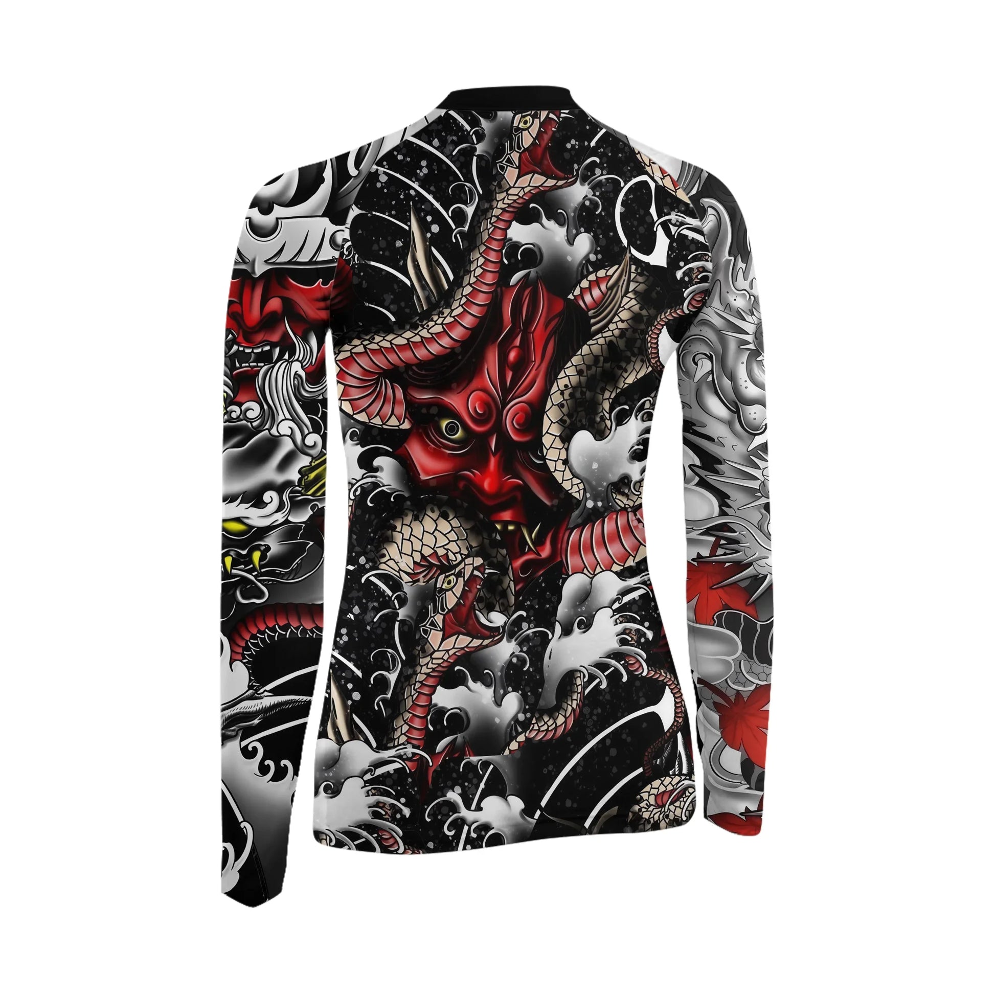 Abyssal Oni Women's Long Sleeve Rash Guard