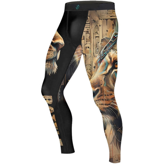 Acient Lion Men's Compression Leggings - BattleFitGear