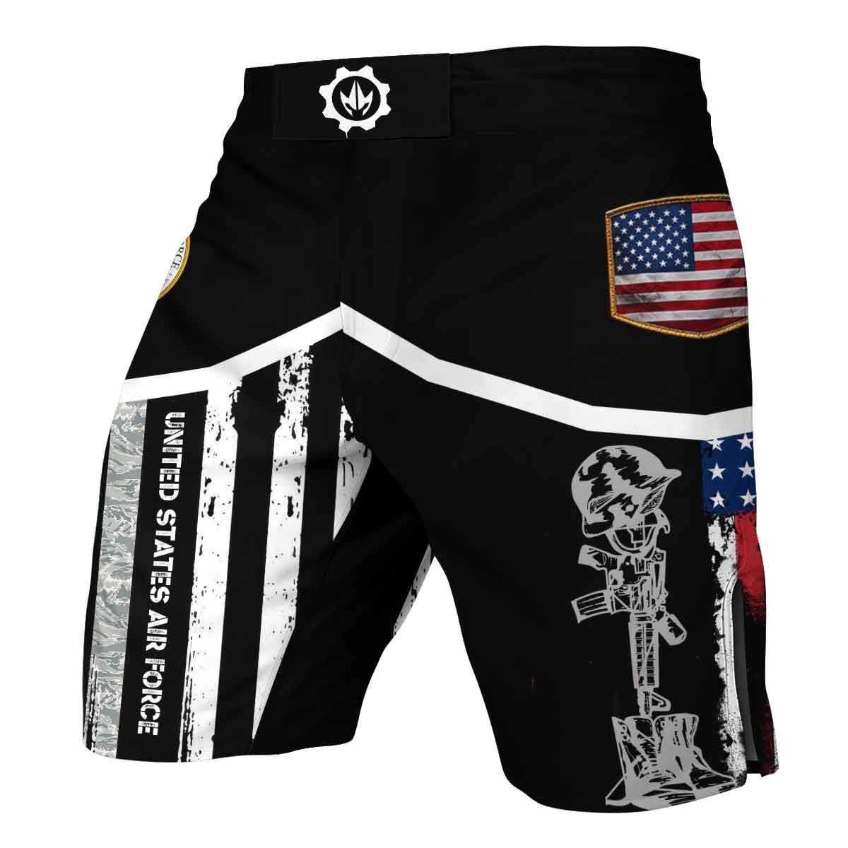 Air Force US Flag Fight Shorts