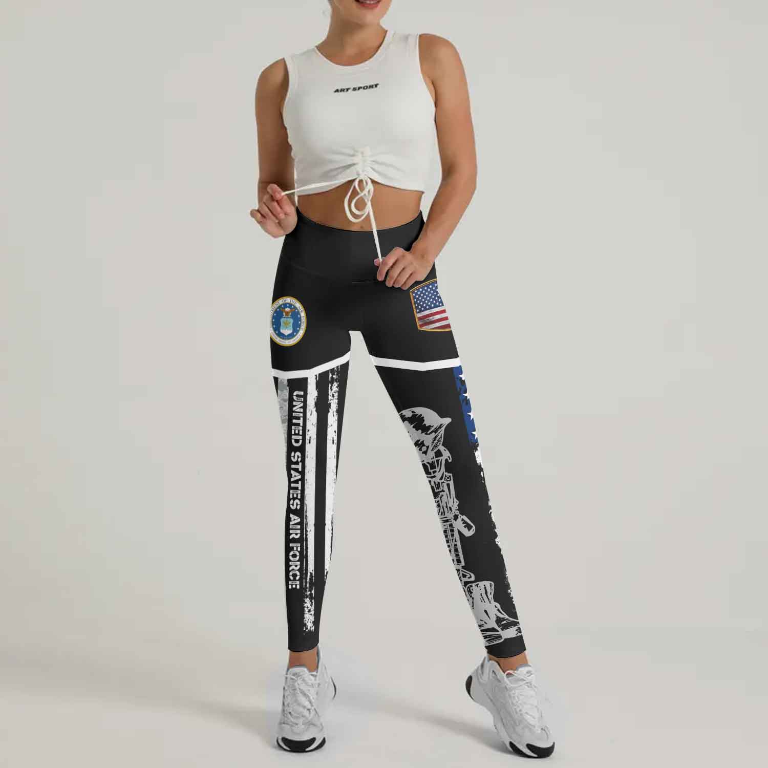 Air Force US Flag Leggings