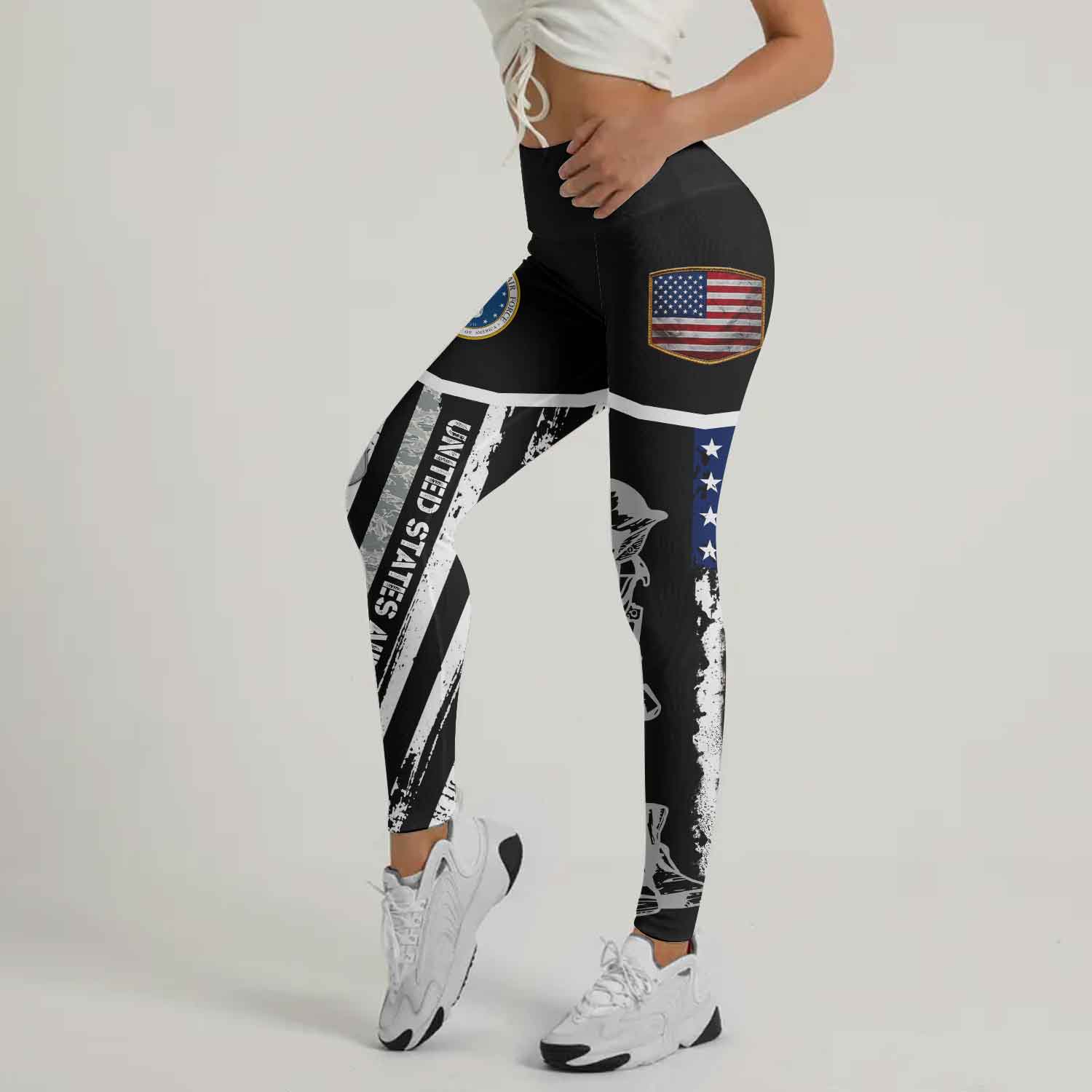 Air Force US Flag Leggings