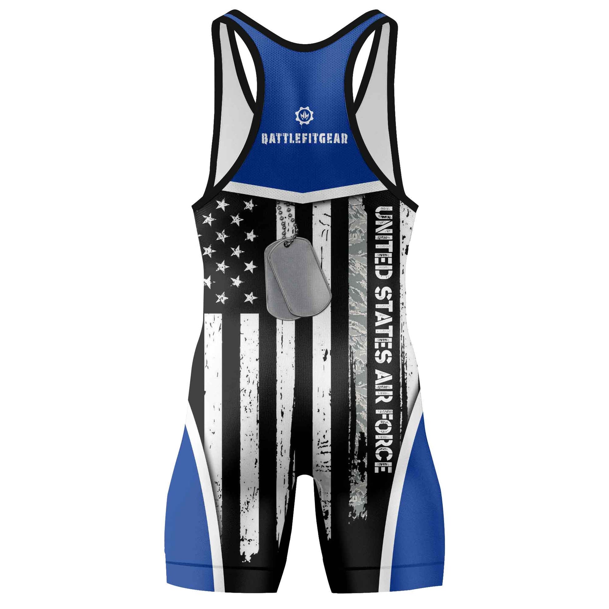 Air Force US Flag Wrestling Singlets