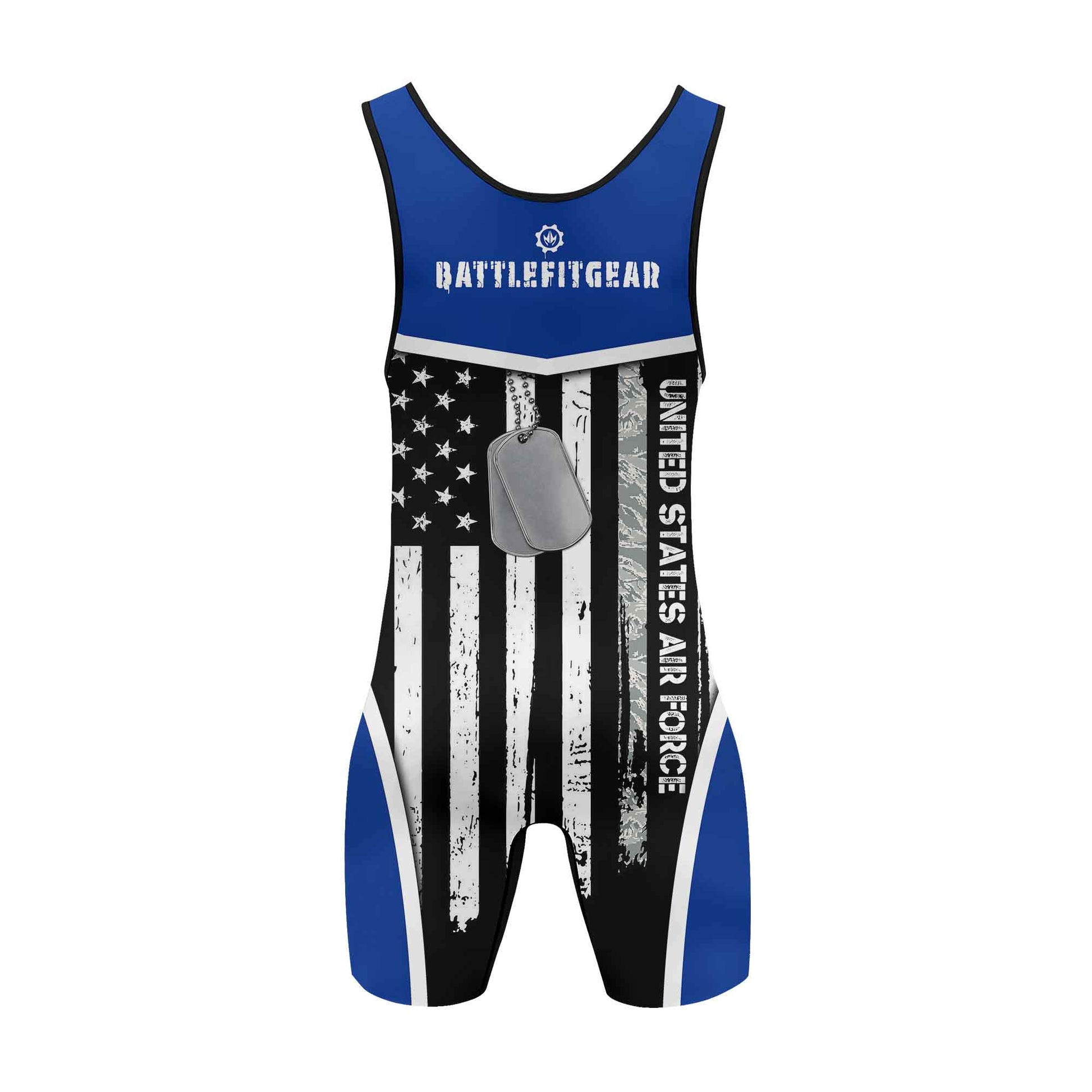Air Force US Flag Wrestling Singlets