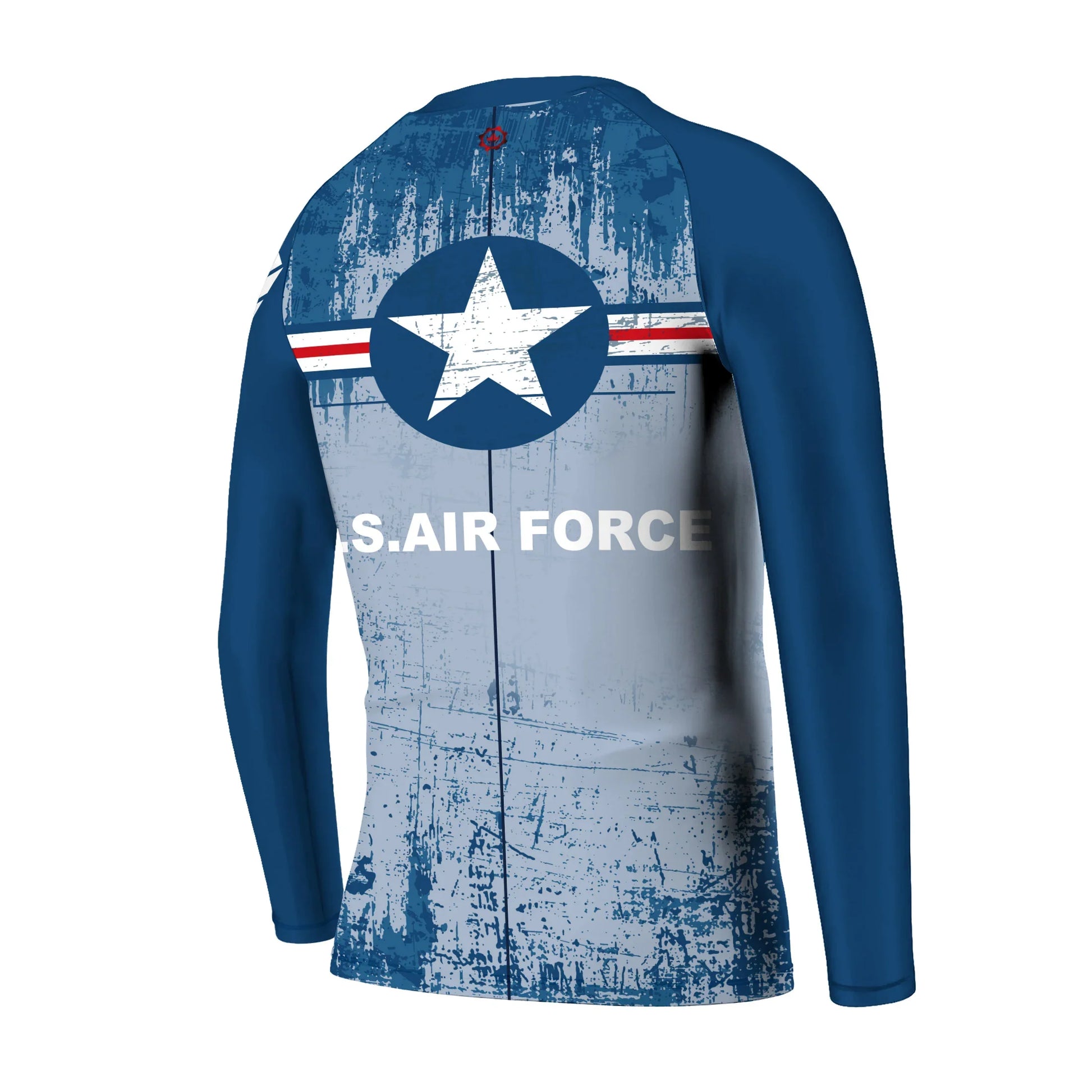 Air Force Veteran Kids Rash Guard
