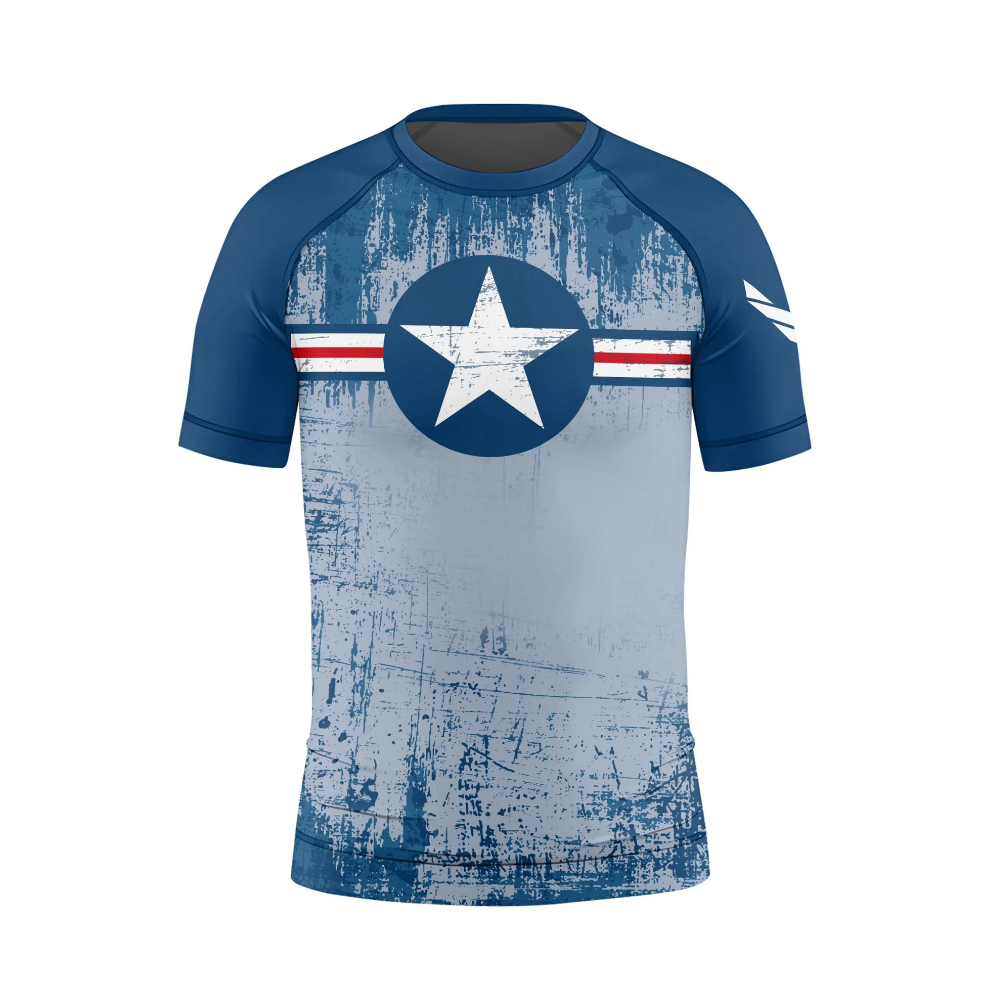 Air Force Veteran Kids Rash Guard