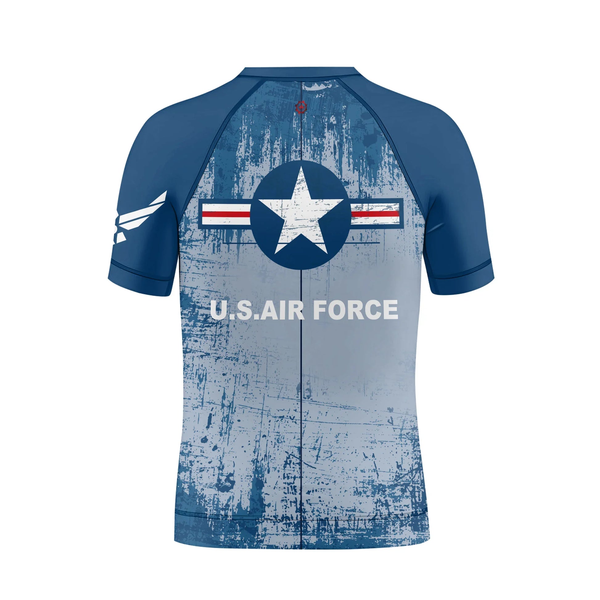 Air Force Veteran Kids Rash Guard