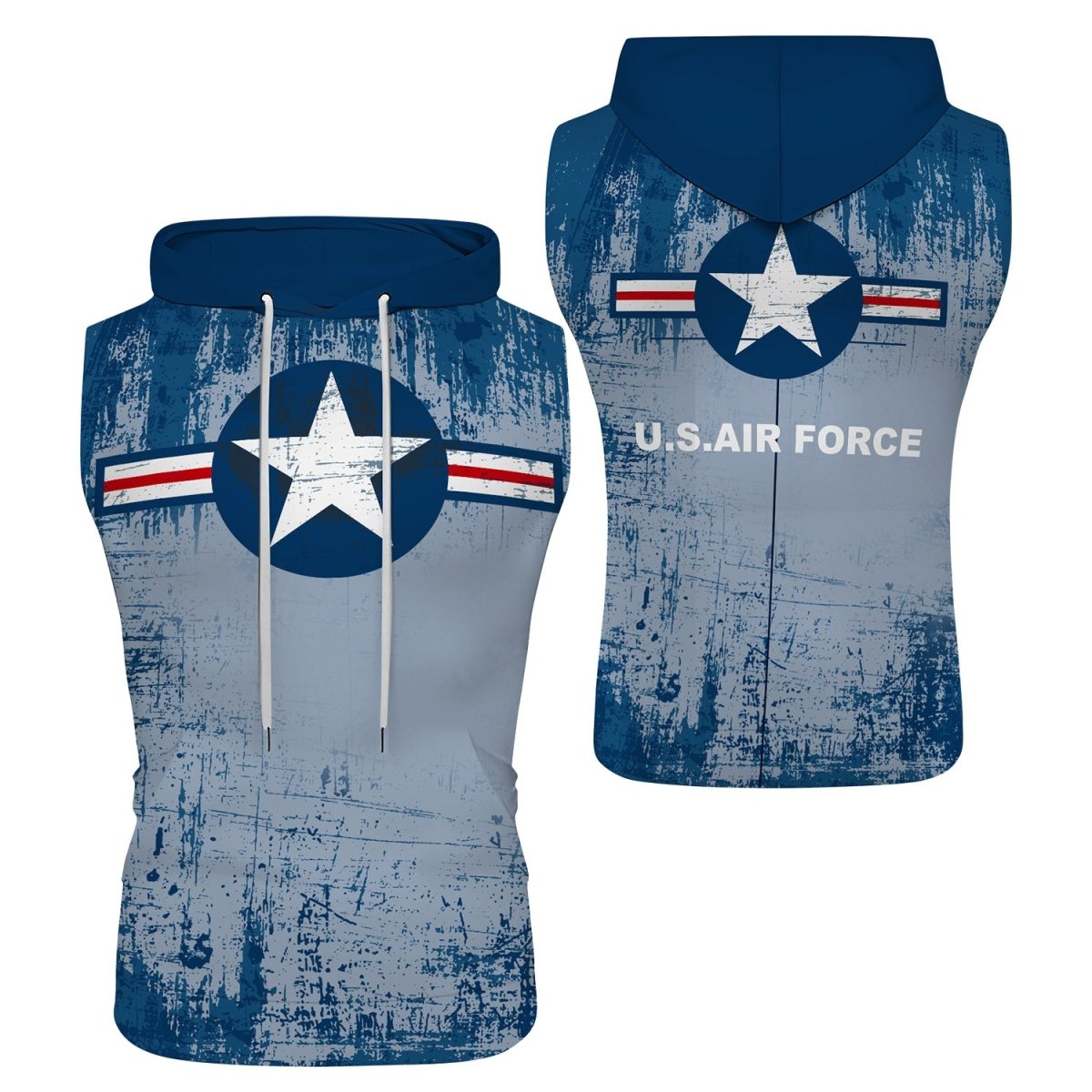 Air Force Veteran Pullover & Zip Hoodie - BattleFitGear