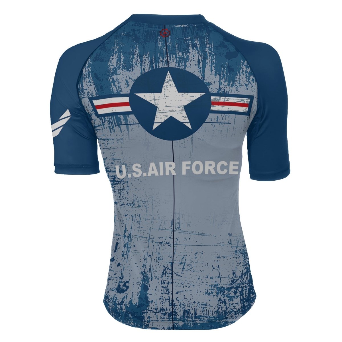 Air Force Veteran Women's Short Sleeve Rash Guard - BattleFitGear