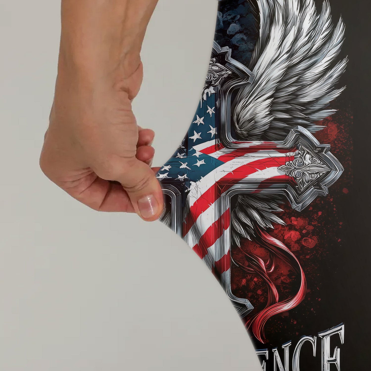 American Independence Cross Leggings