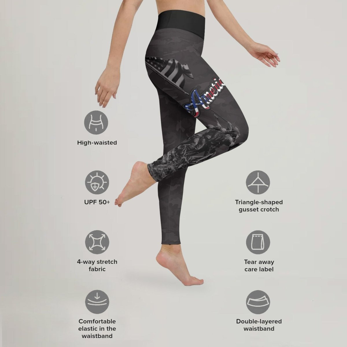 American Independence Day Leggings - BattleFitGear