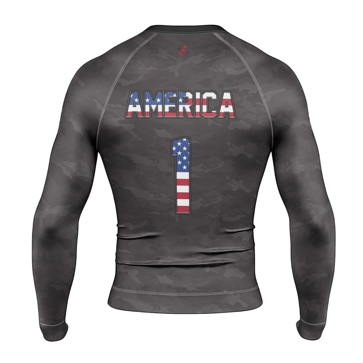 American Independence Day Men's Long Sleeve Rash Guard - BattleFitGear