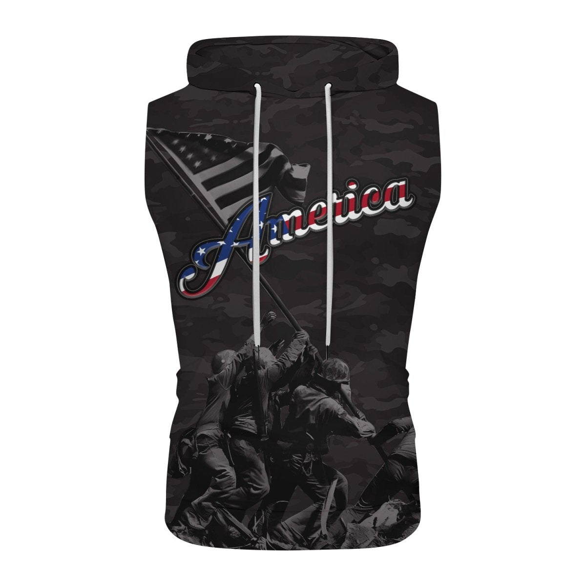 American Independence Day Sleeveless Pullover & Zip Hoodie - BattleFitGear