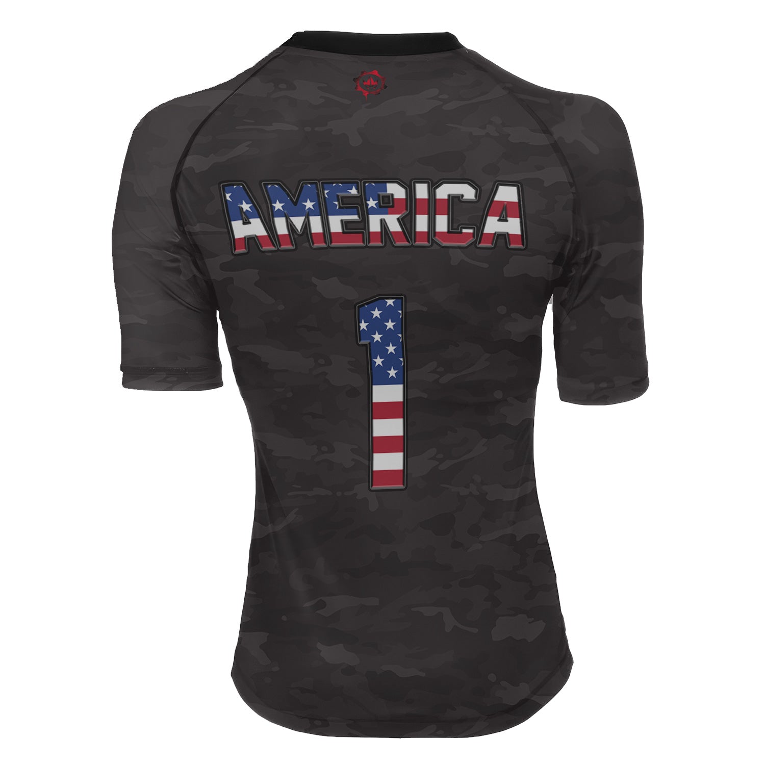 American Independence Day Women's Short Sleeve Rash Guard