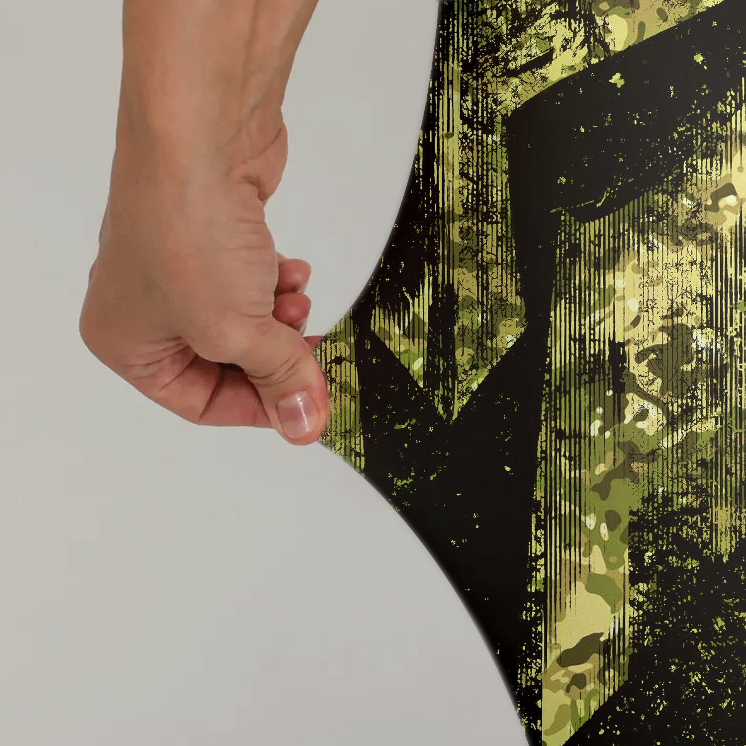 American Jiu Jitsu Grunge Leggings - BattleFitGear