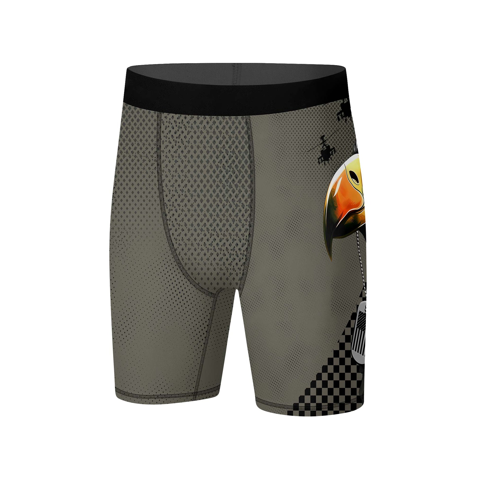 American Veteran Military Compression Shorts