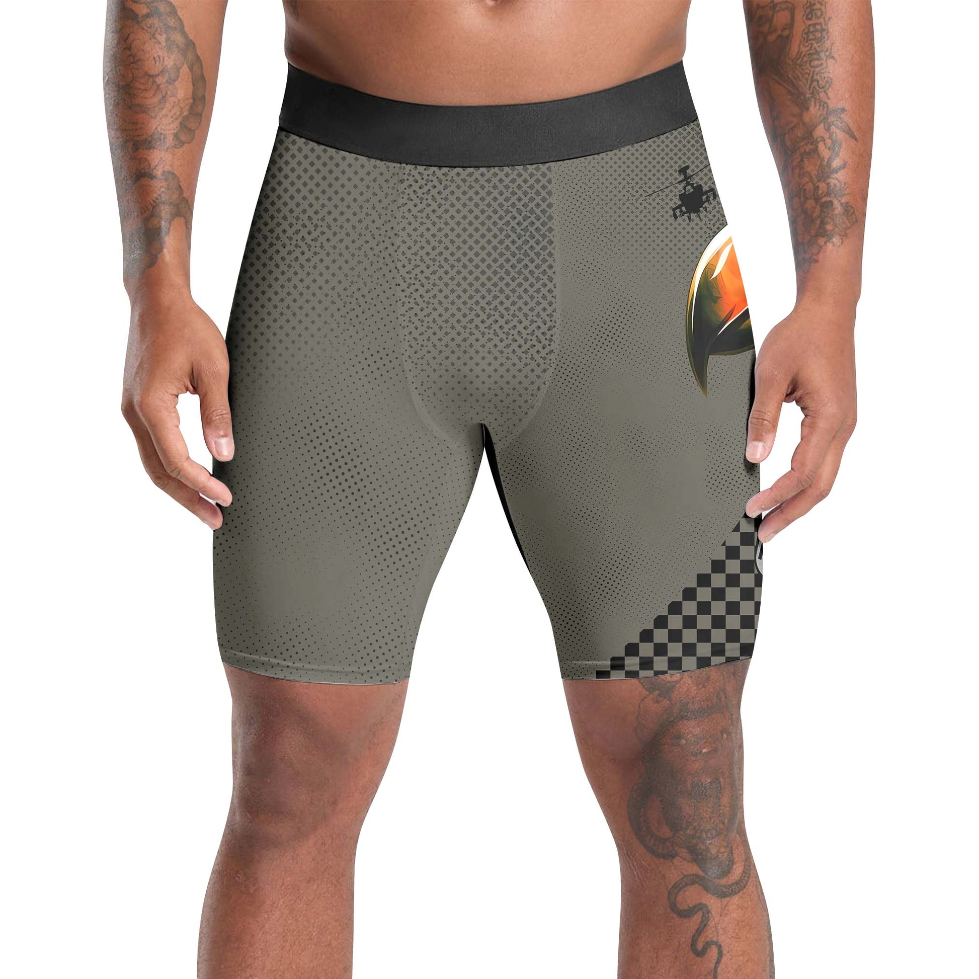 American Veteran Military Compression Shorts