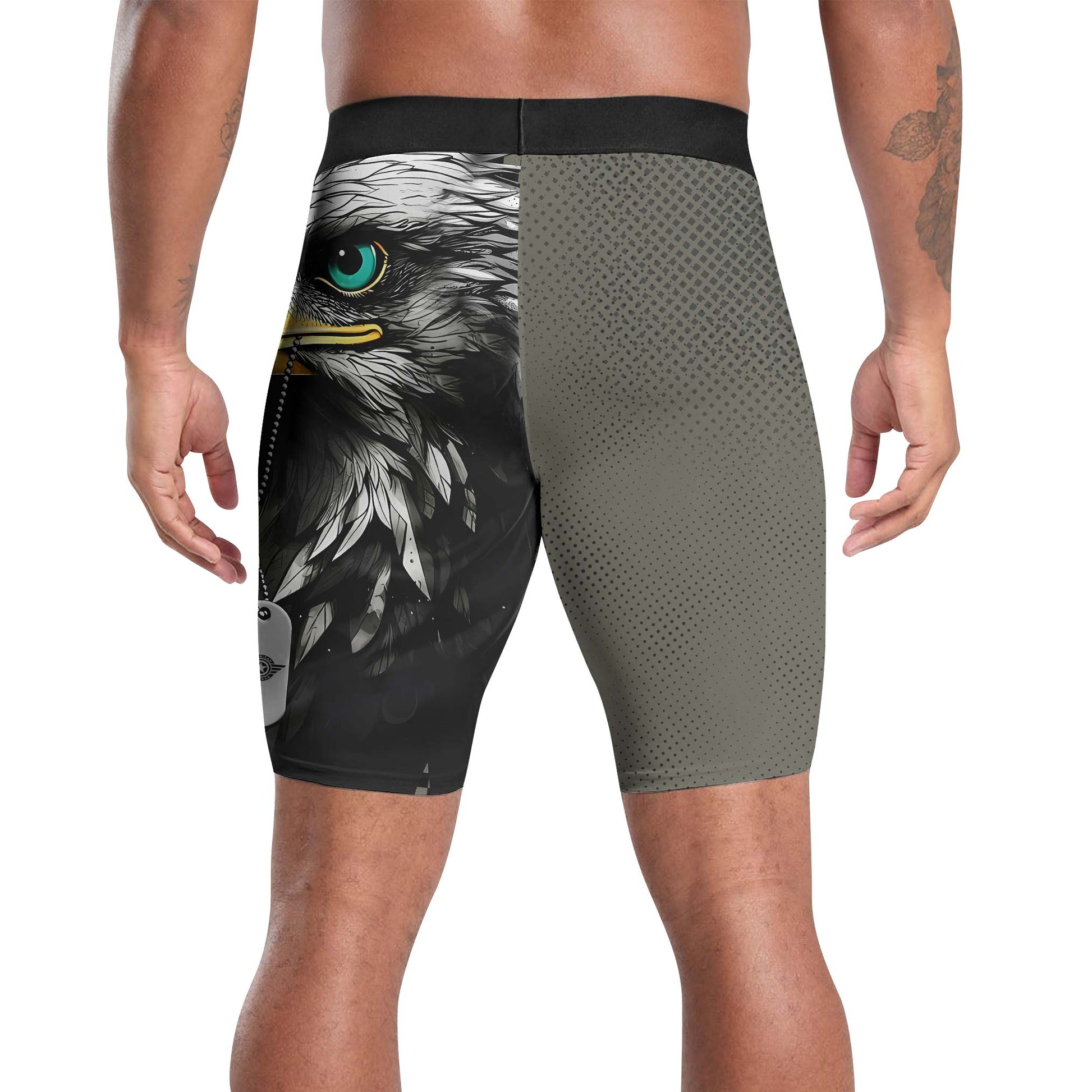 American Veteran Military Compression Shorts