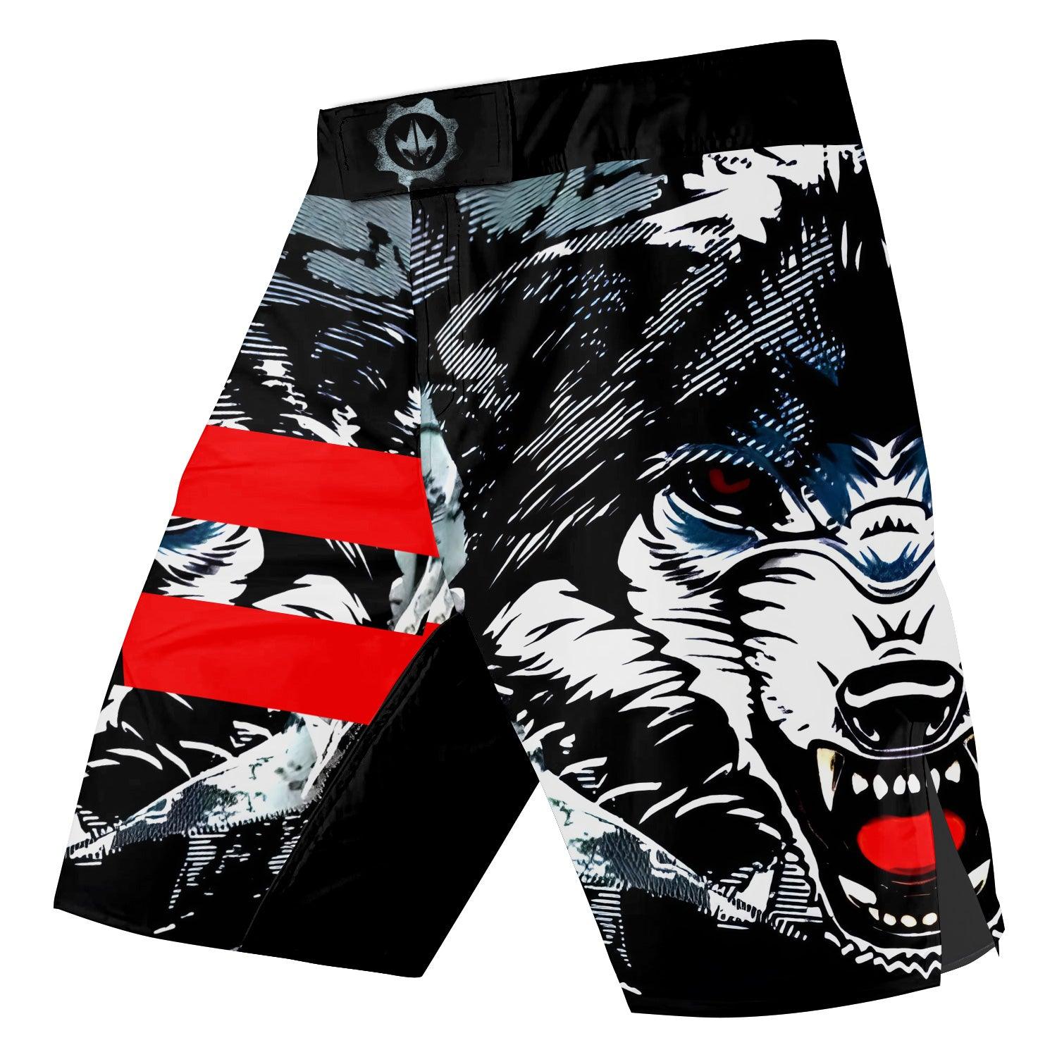 Angry Wolf Fight Shorts
