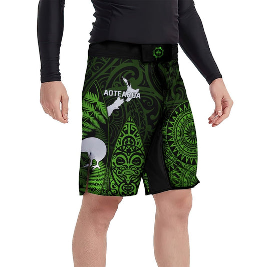 Aotearoa Kiwi Bird Fight Shorts - BattleFitGear