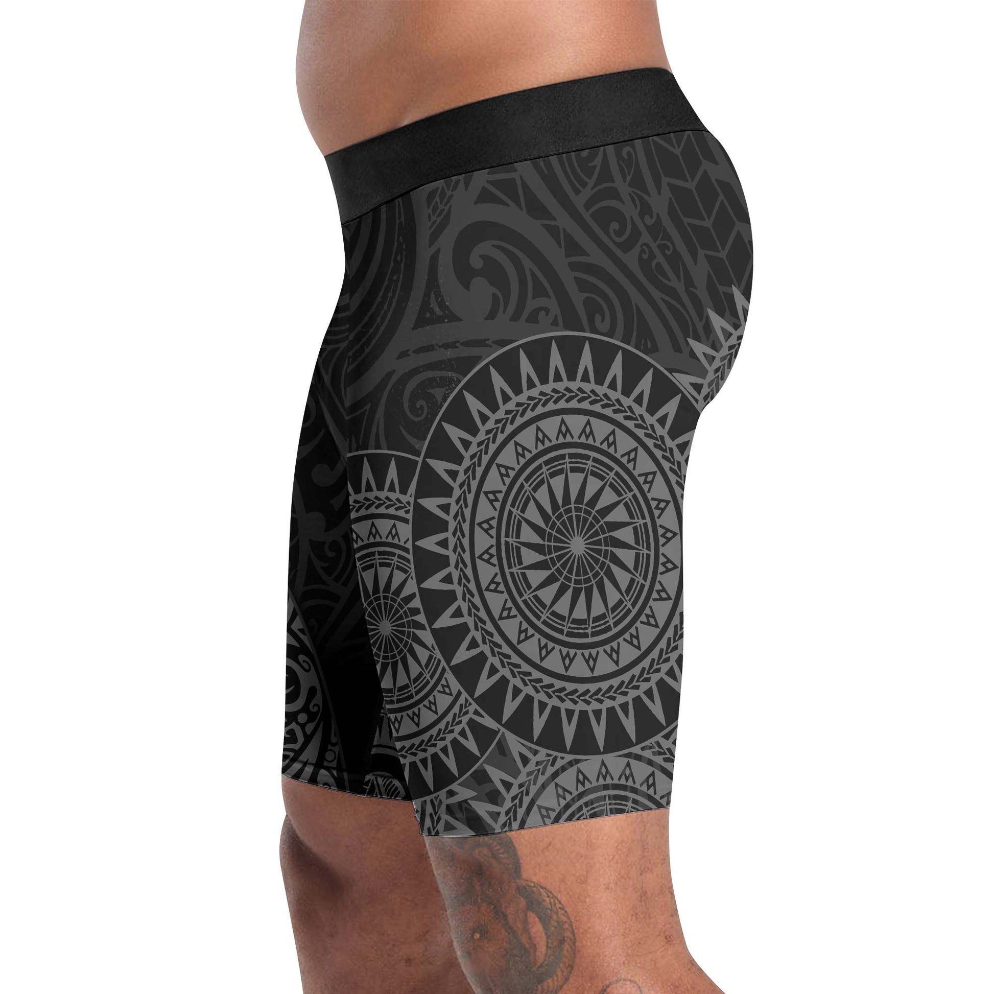 Aotearoa Kiwi Bird Grey Compression Shorts