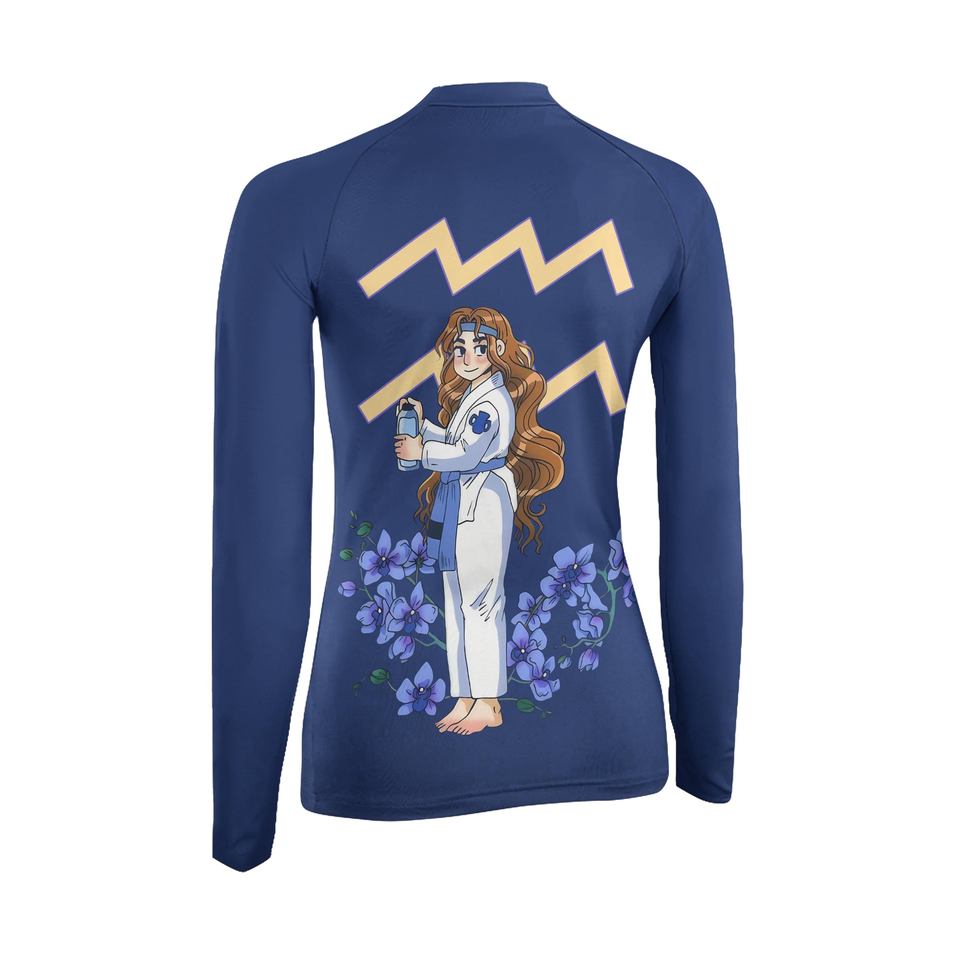 Aquarius Women's Long Sleeve Rash Guard