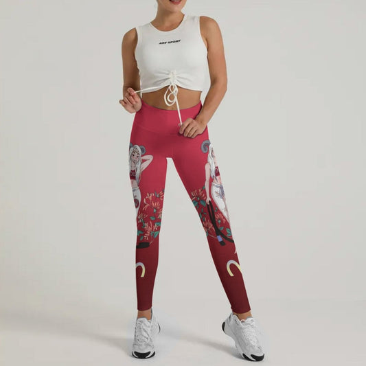 Aries Mom Fighter Leggings - BattleFitGear