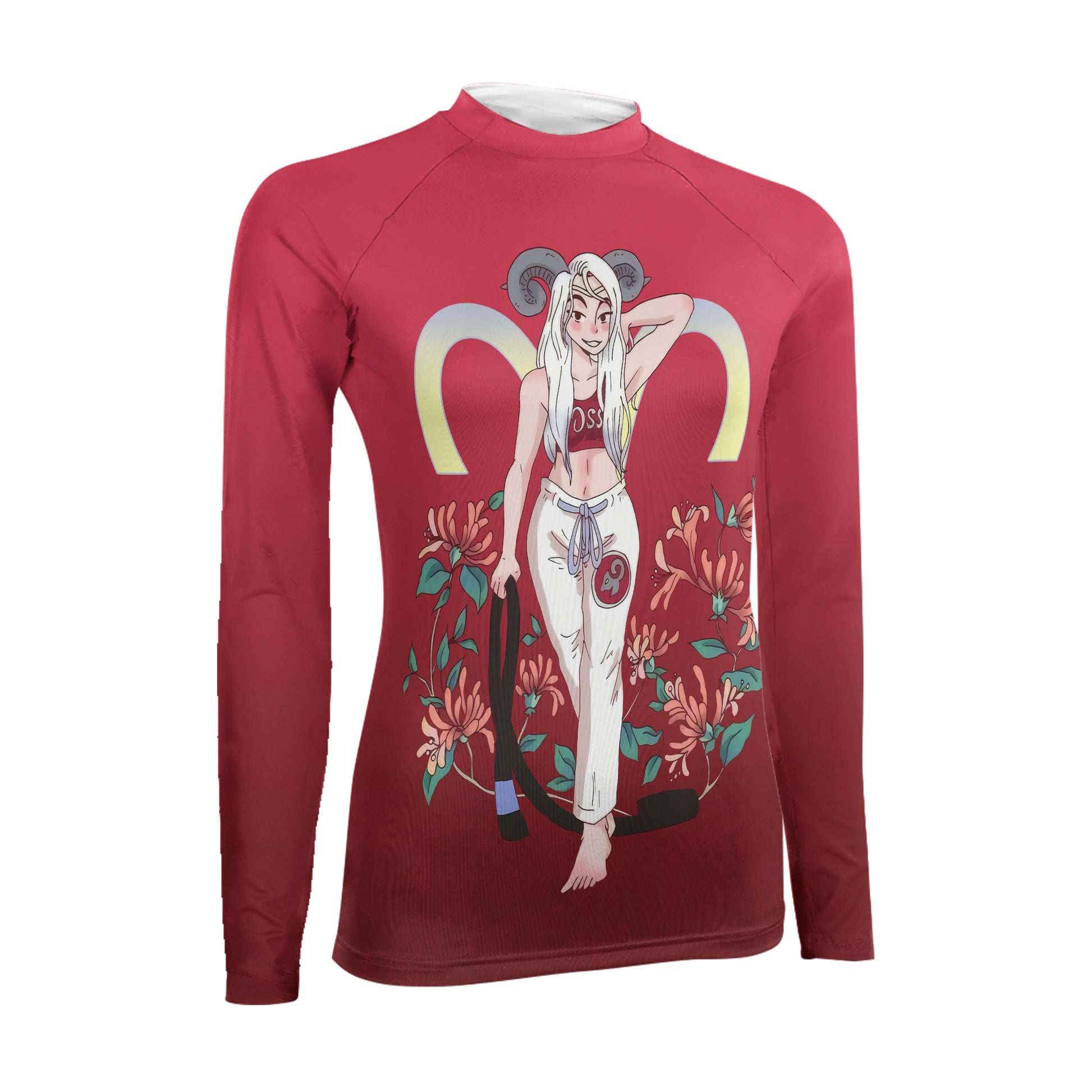 Aries Women's Long Sleeve Rash Guard