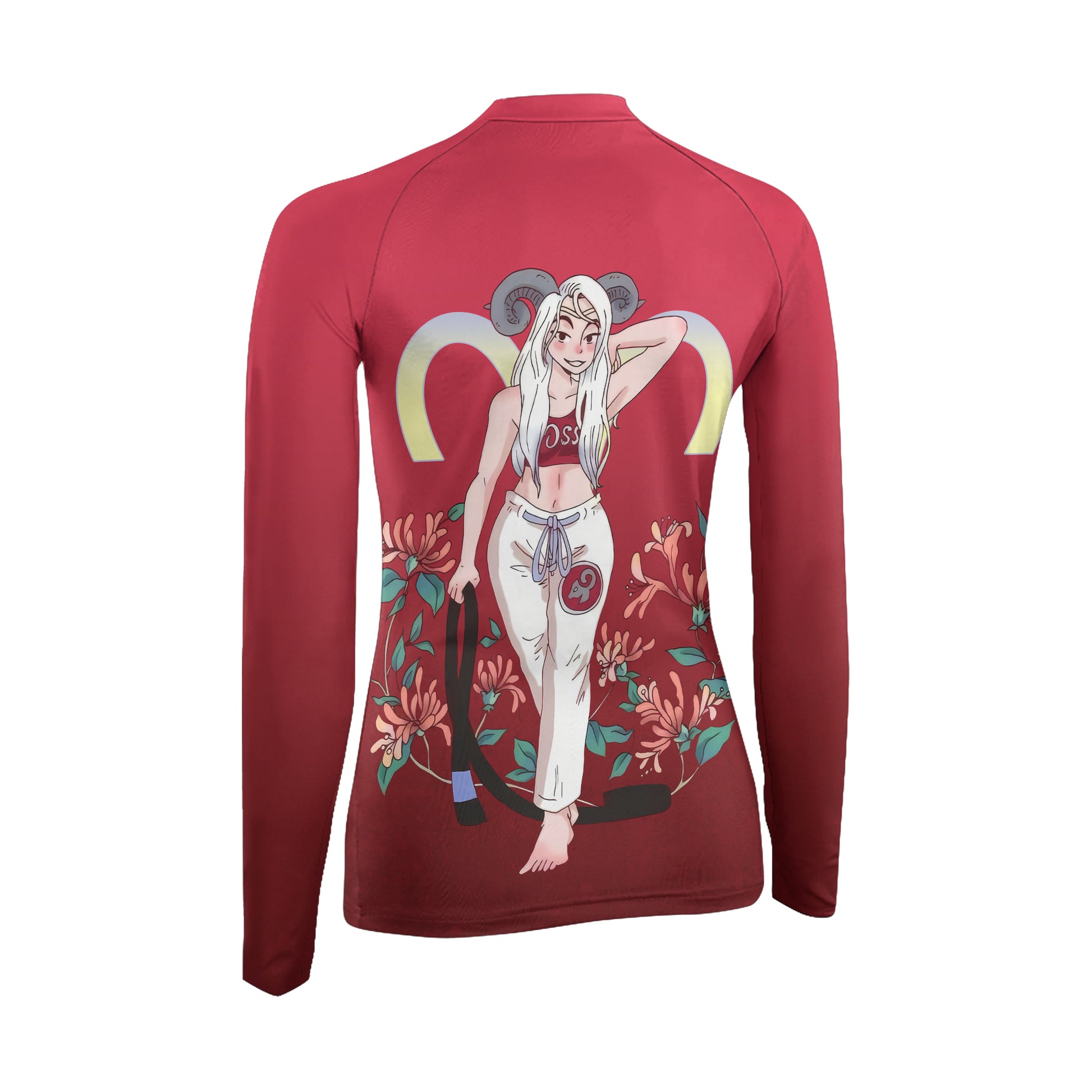 Aries Women's Long Sleeve Rash Guard